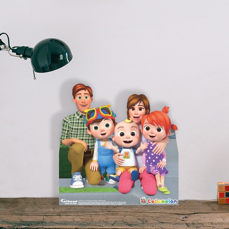 JJ & Family – CoComelon – Mini Stand Out – Official CoComelon – Cardstock Cutout