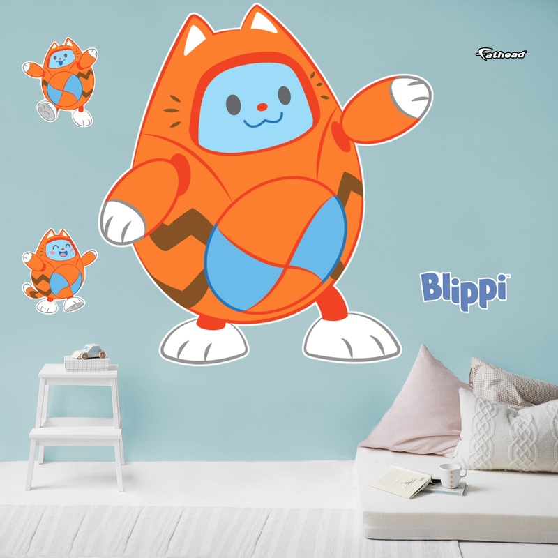 Tabbs – RealBig Collection – Official Blippi – Reusable Vinyl Wall Decals