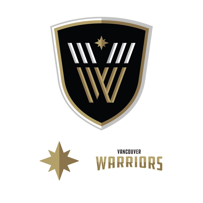 Vancouver Warriors:   Logo        – Officially Licensed NLL Removable     Adhesive Decal