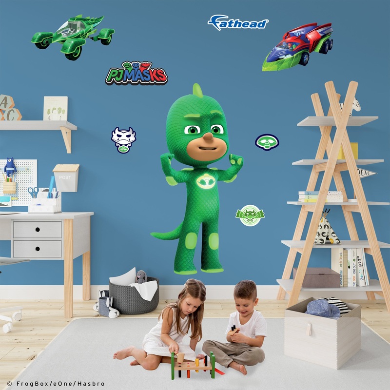 Gekko – PJ Masks – RealBig Collection – Official Hasbro – Reusable Vinyl Wall Decals #1