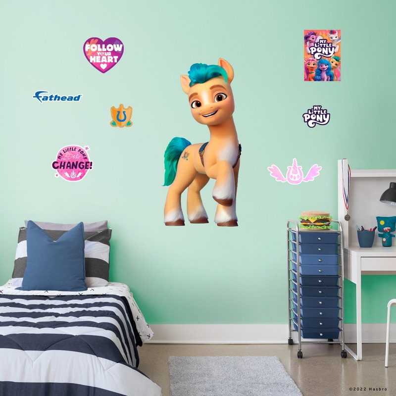 Hitch – My Little Pony – RealBig Collection – Official Hasbro – Reusable Vinyl Wall Decals