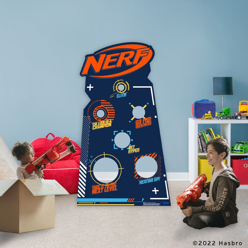 NERF Target – Life-Size Stand Out – Official Hasbro – Foam Core Cutout