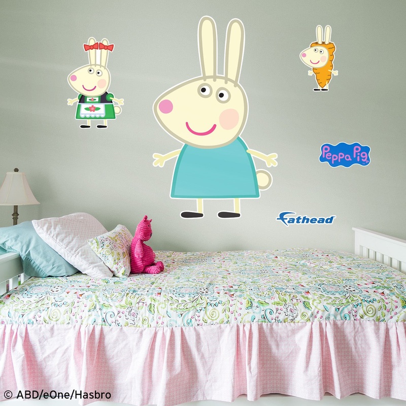 Rebecca – Peppa Pig – RealBig Collection – Official Hasbro – Reusable Vinyl Wall Decals