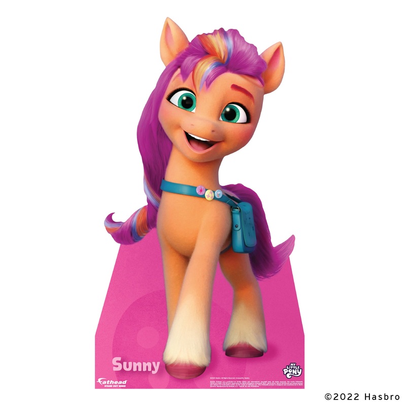 Sunny – My Little Pony – Mini Stand Out – Official Hasbro – Cardstock Cutout