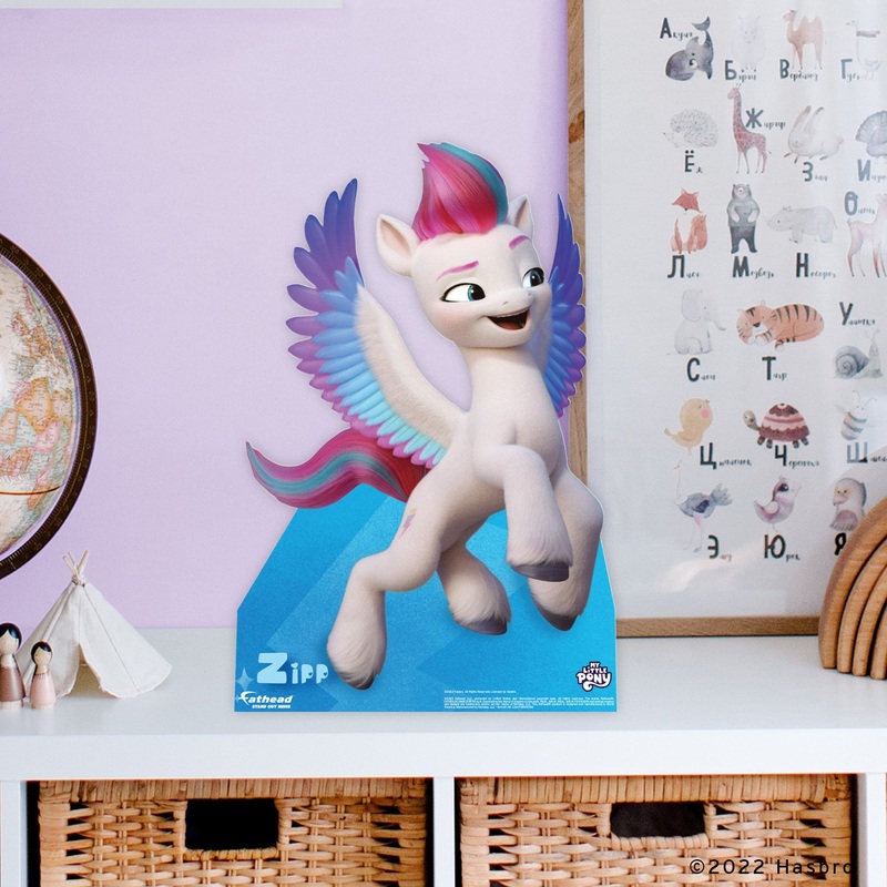 Zip – My Little Pony – Mini Stand Out – Official Hasbro – Cardstock Cutout