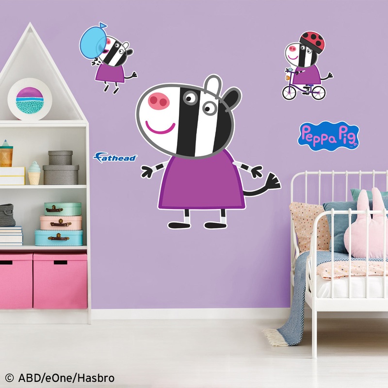 Zoe – Peppa Pig – RealBig Collection – Official Hasbro – Reusable Vinyl Wall Decals