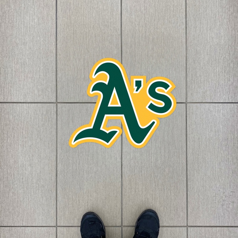 Athletics – Logo – Outdoor Wall Decals – Official MLB – Scratch Resistant Alumigraphics Smooth