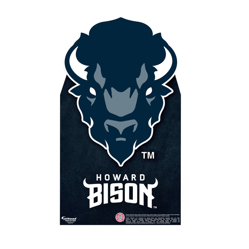 Howard Bison – Mini Stand Out – Official NCAA – Cardstock Cutout