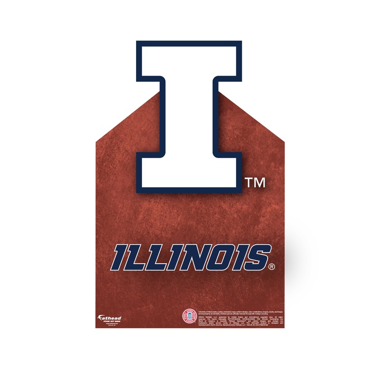 Illinois Fighting Illini – Mini Stand Out – Official NCAA – Cardstock Cutout