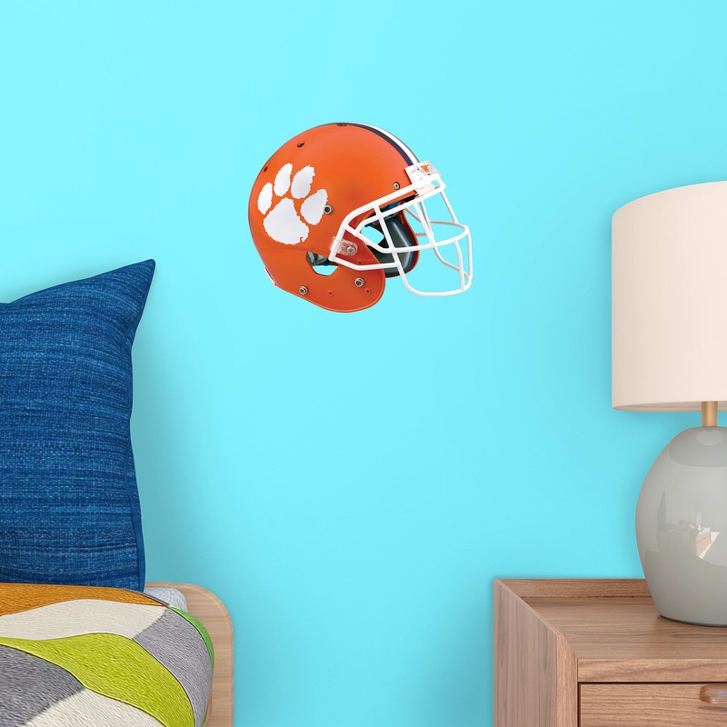 Clemson Tigers – RealBig Helmet Collection – Official NCAA – Reusable Vinyl Wall Decals