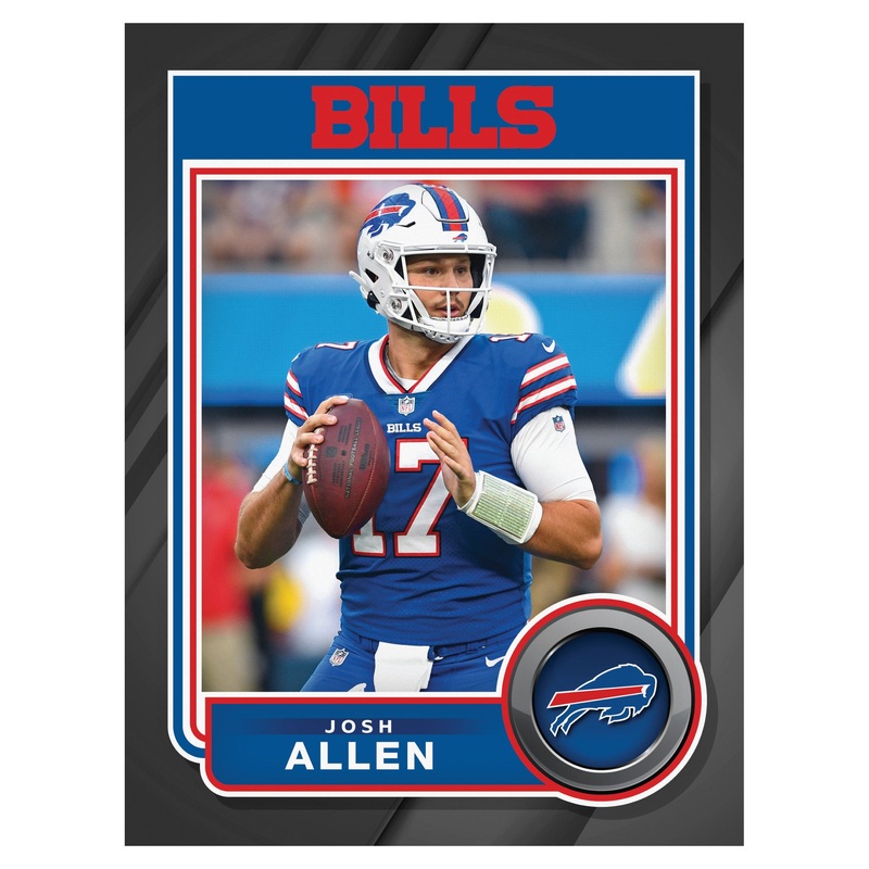 Josh Allen – Peel & Stick Poster – Official NFL – Buffalo Bills – Reusable Vinyl Wall Decal #2
