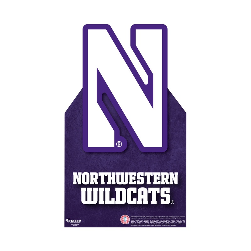 Northwestern Wildcats – Mini Stand Out – Official NCAA – Cardstock Cutout