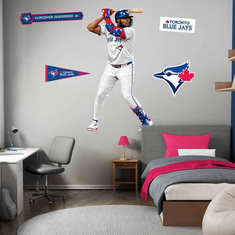 Vladimir Guerrero Jr. – RealBig Collection – Official MLB – Toronto Blue Jays – Reusable Vinyl Wall Decals