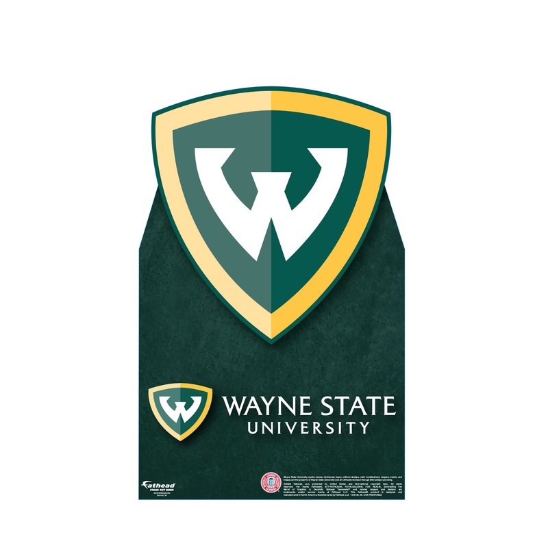Wayne State Warriors – Mini Stand Out – Official NCAA – Cardstock Cutout