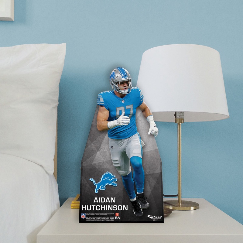 Aidan Hutchinson – Mini Stand Out – Official NFL – Detroit Lions – Cardstock Cutout