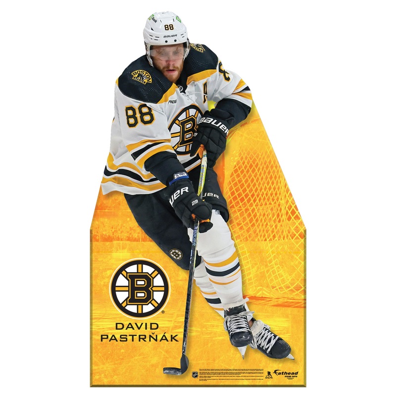 David Pastrk – Life-Size Stand Out – Official NHL – Boston Bruins – Foam Core Cutout