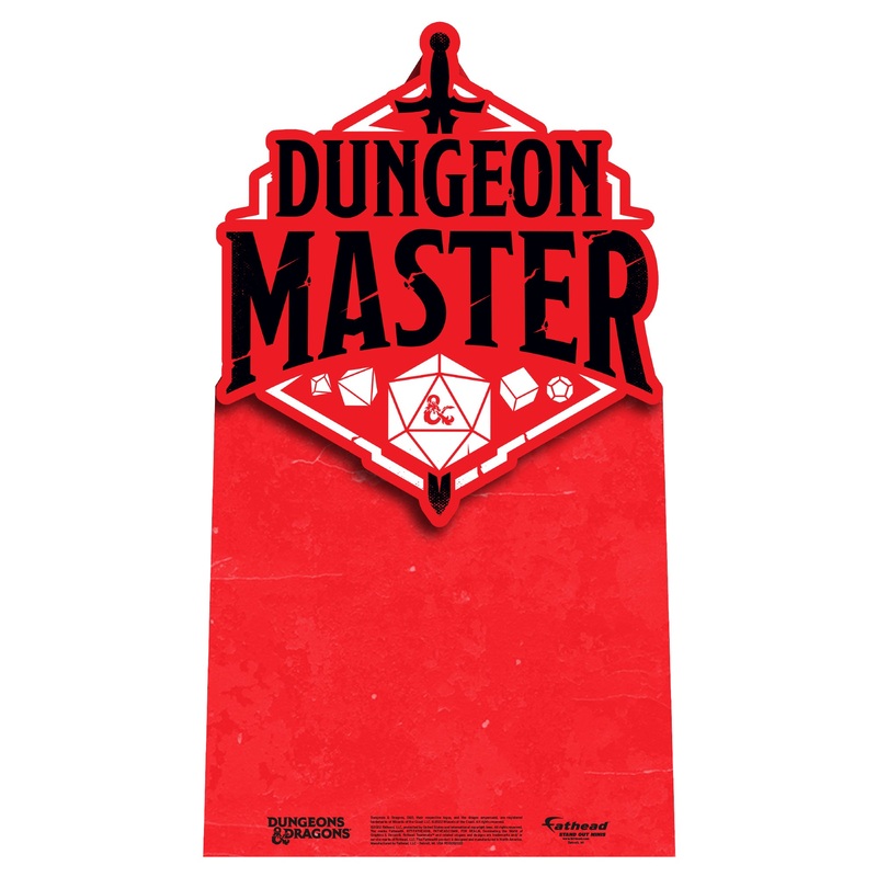 Dungeon Master – Dungeons & Dragons – Mini Stand Out – Official Hasbro – Cardstock Cutout