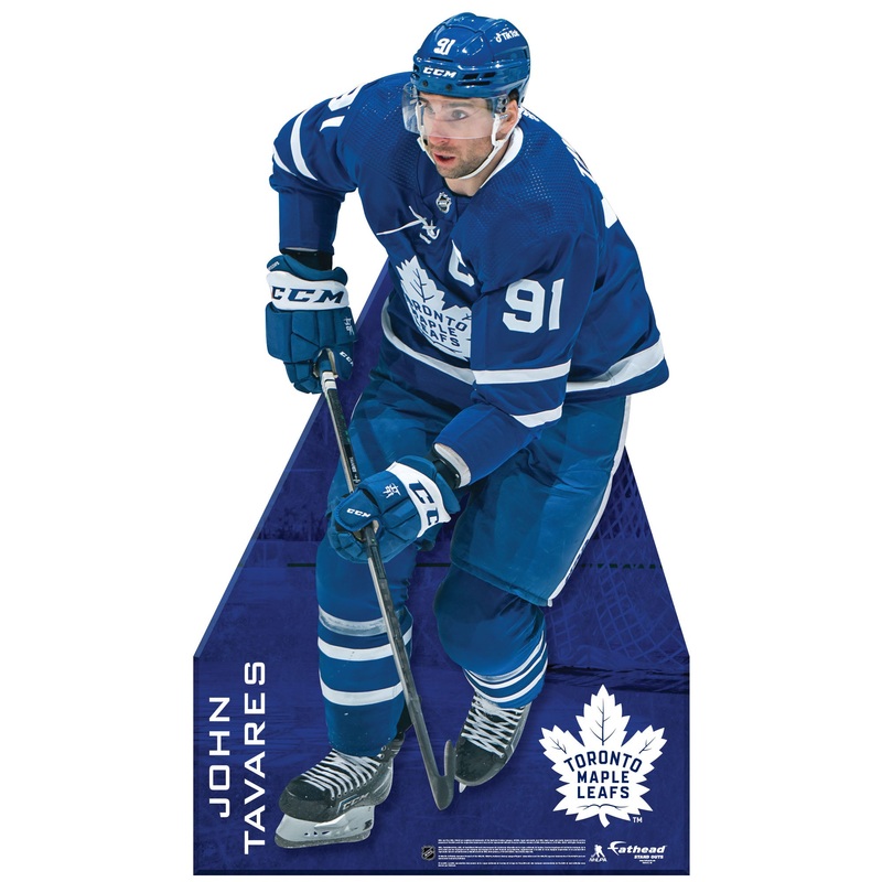 John Tavares – Life-Size Stand Out – Official NHL – Toronto Maple Leafs – Foam Core Cutout