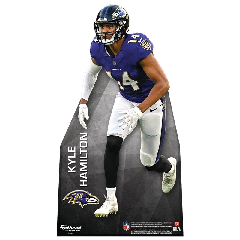 Kyle Hamilton – Mini Stand Out – Official NFL – Baltimore Ravens – Cardstock Cutout