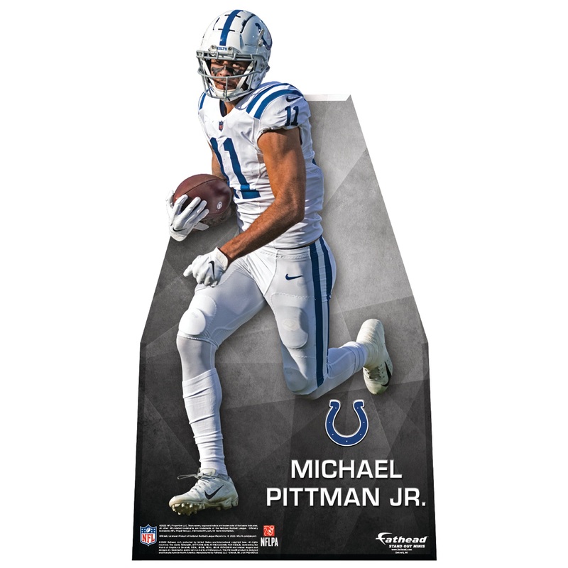 Michael Pittman Jr. – Mini Stand Out – Official NFL – Indianapolis Colts – Cardstock Cutout