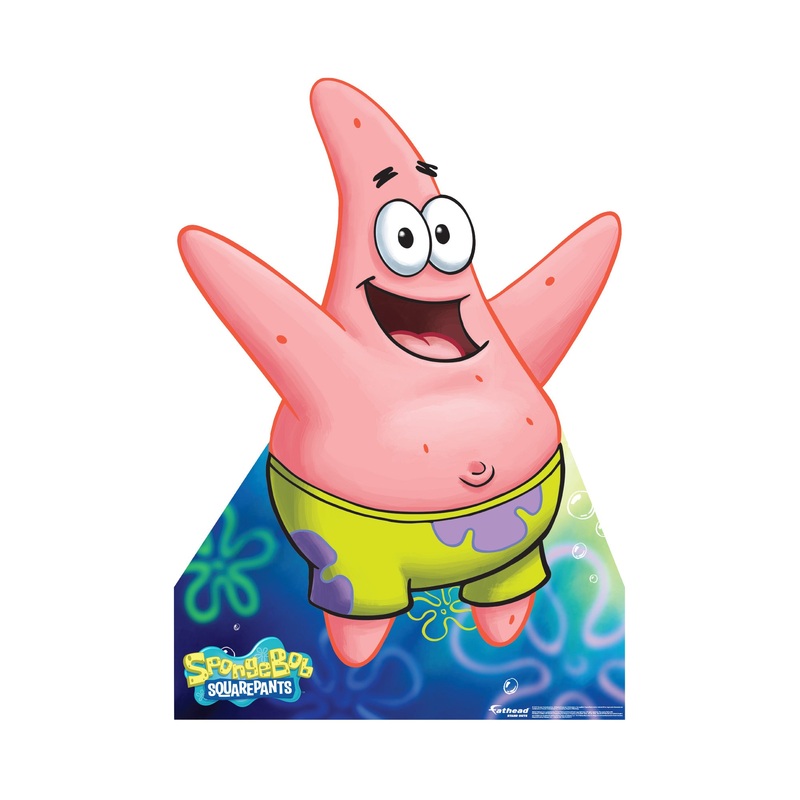 Patrick – Life-Size Stand Out – Official Nickelodeon – SpongeBob Squarepants – Foam Core Cutout