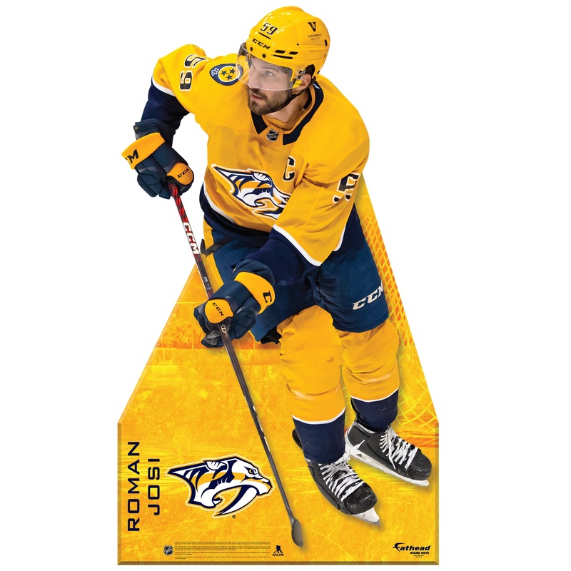 Roman Josi – Life-Size Stand Out – Official NHL – Nashville Predators – Foam Core Cutout