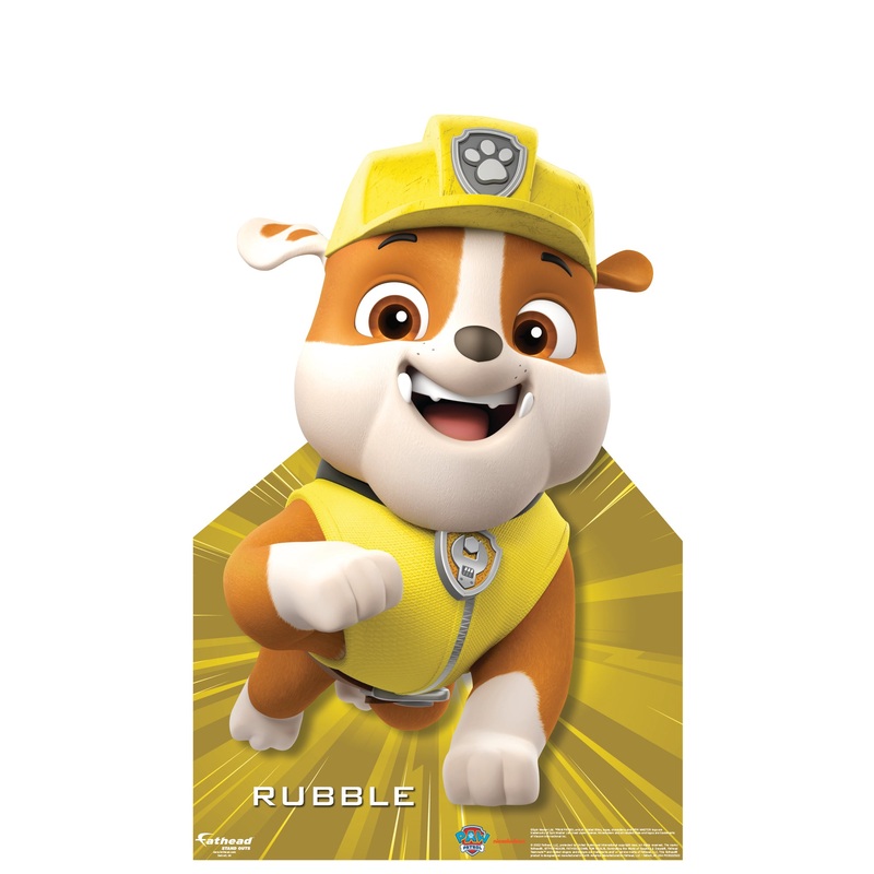 Rubble – Life-Size Stand Out – Official Nickelodeon – Paw Patrol – Foam Core Cutout #1