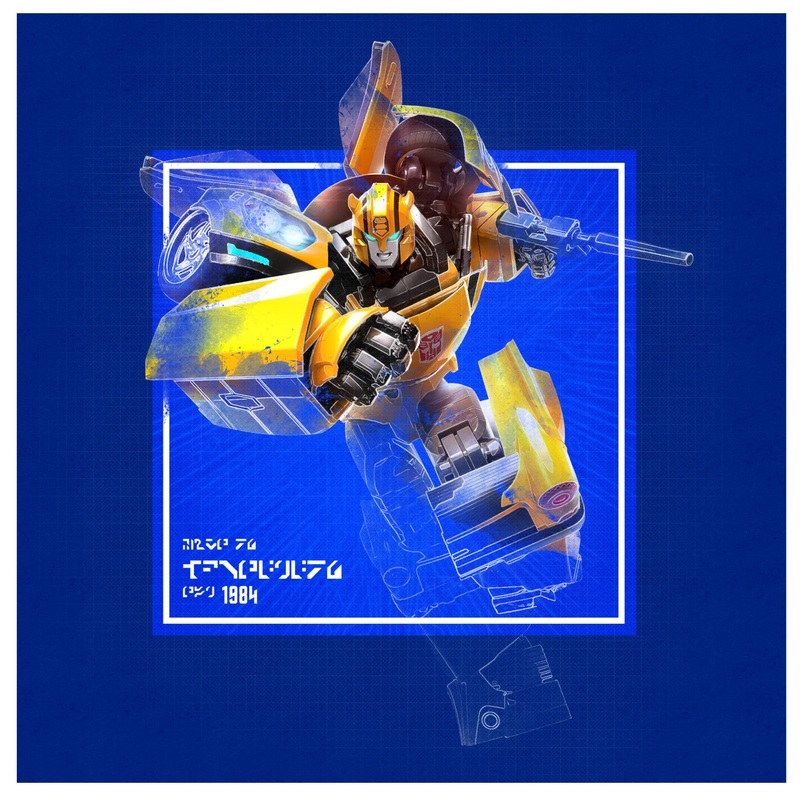 Transformers Bumblebee – Cybertronian – Peel & Stick Poster – Official Hasbro – Transformers – Reusable Vinyl Wall Decal