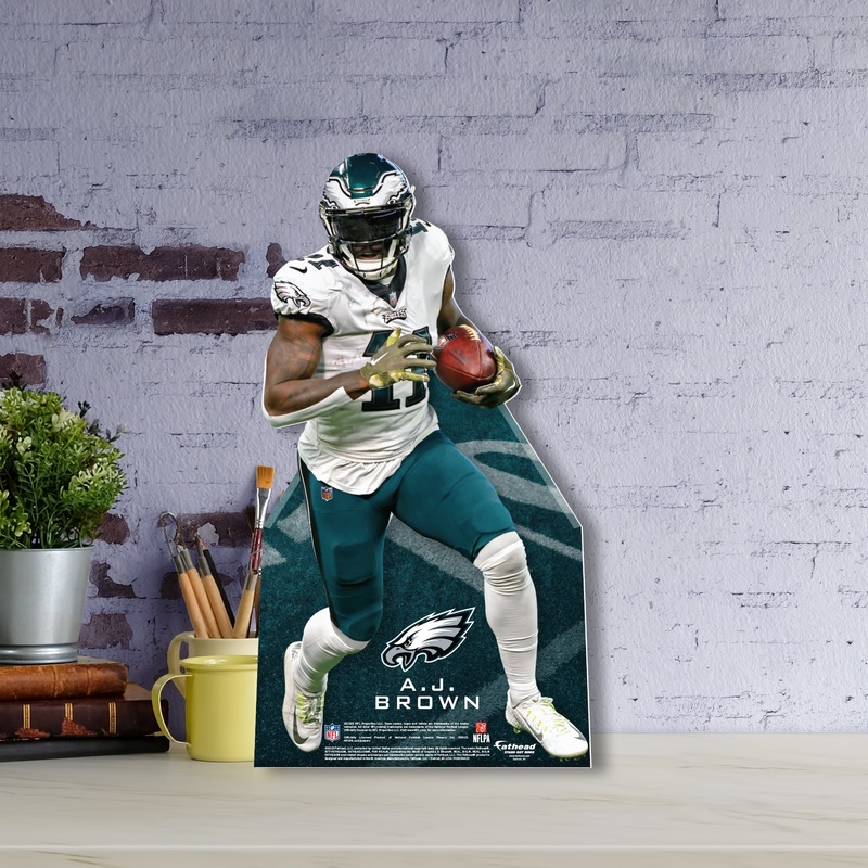 A.J. Brown – Mini Stand Out – Official NFL – Philadelphia Eagles – Cardstock Cutout