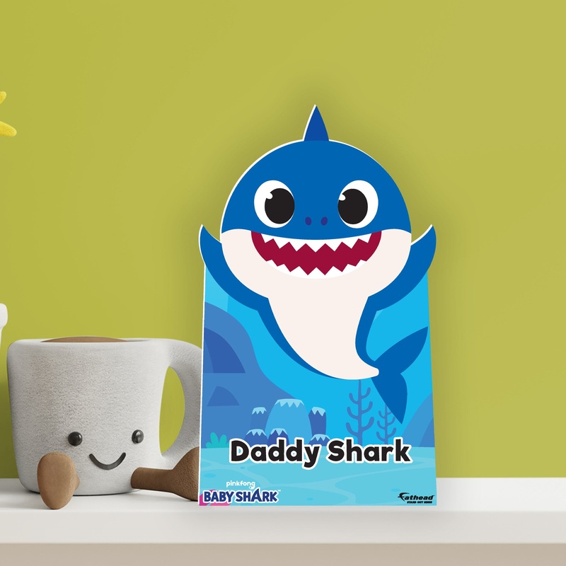 Baby Shark Daddy Shark – Nickelodeon – Mini Stand Out – Official Nickelodeon – Cardstock Cutout