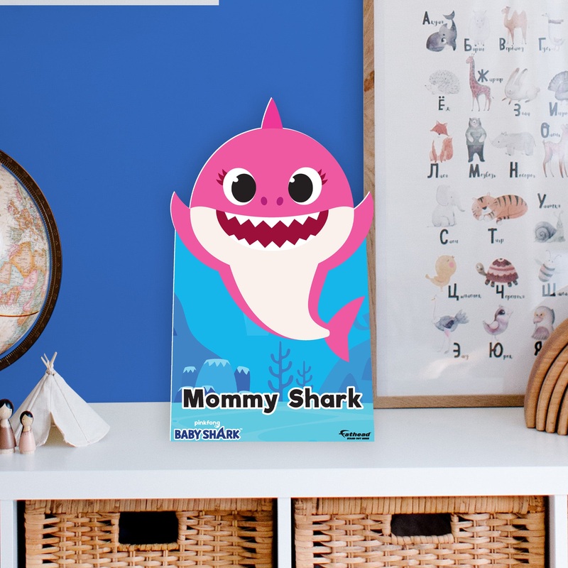 Baby Shark Mommy Shark – Mini Stand Out – Official Nickelodeon – Cardstock Cutout