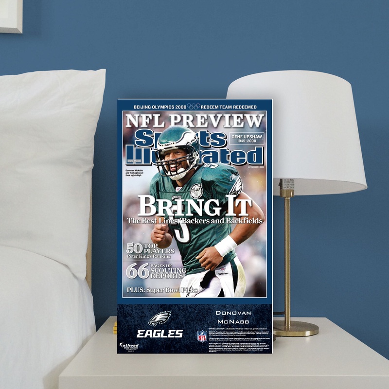 Donovan McNabb – September 2008 Sports Illustrated Cover – Mini Stand Out – Official NFL – Philadelphia Eagles – Cardstock Cutout