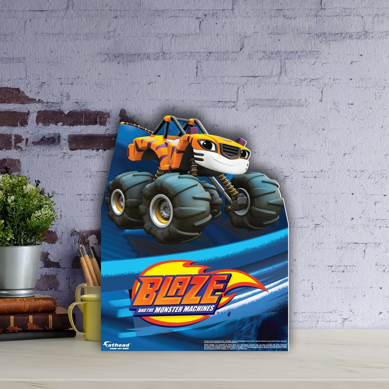 Stripes – Blaze and the Monster Machines – Mini Stand Out – Official Nickelodeon – Cardstock Cutout
