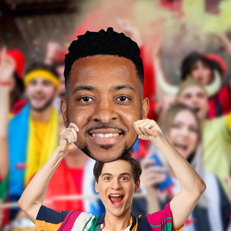 CJ McCollum – Big Head – Official NBPA – Washington Wizards – Foam Core Cutout