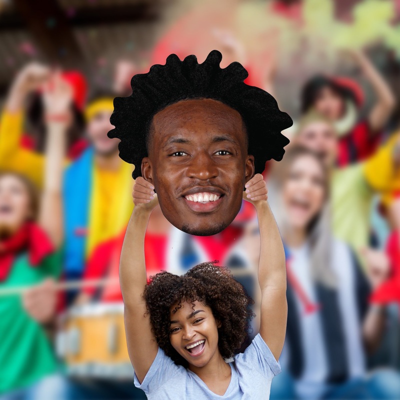 Collin Sexton – Big Head – Official NBPA – Charlotte Hornets – Foam Core Cutout
