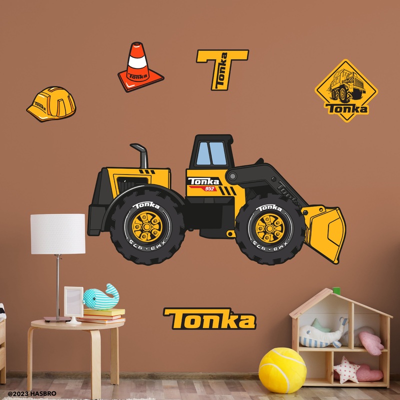 Frontloader – RealBig Classic RealBig Collection – Official Hasbro – Reusable Vinyl Wall Decals