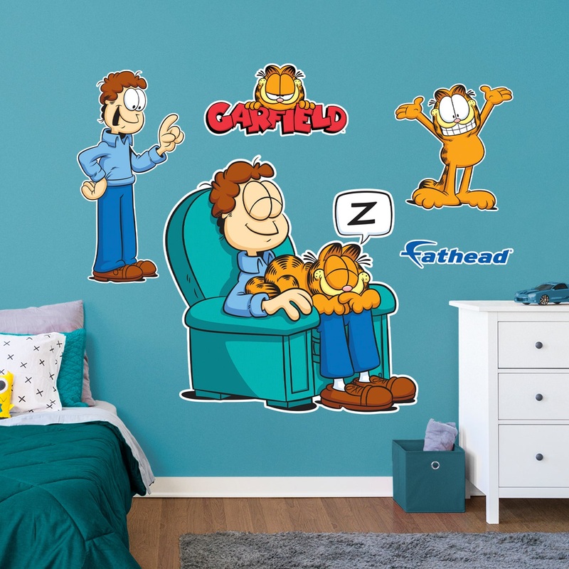 Garfield & Jon – RealBig Collection – Official Nickelodeon – Reusable Vinyl Wall Decals #2