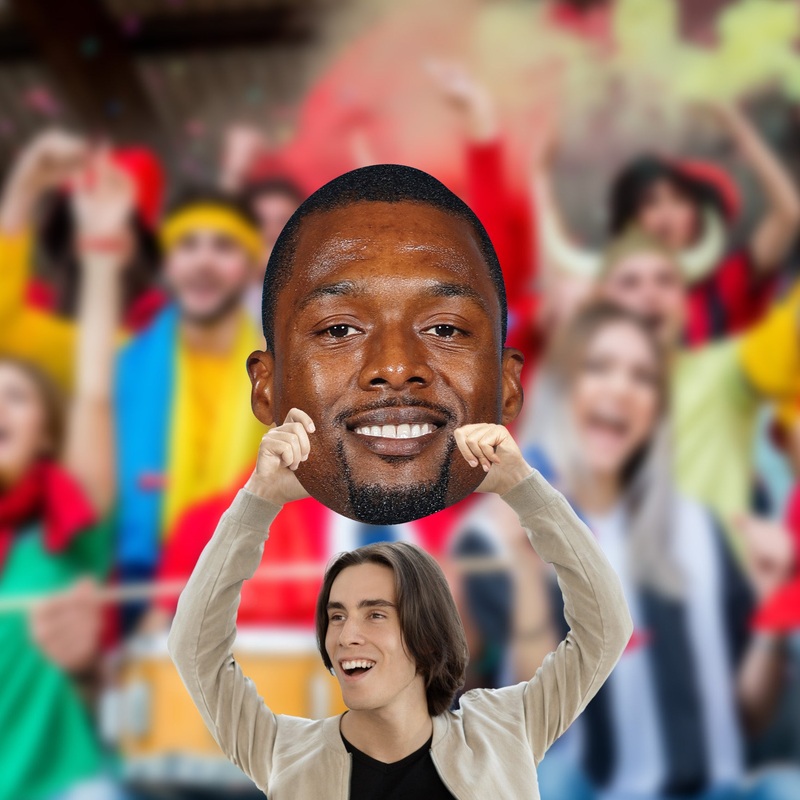 Harrison Barnes – Big Head – Official NBPA – San Antonio Spurs – Foam Core Cutout