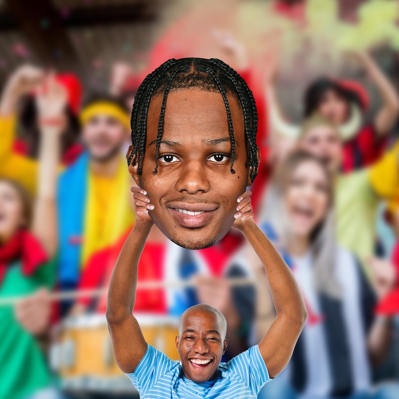 Isaac Okoro – Big Head – Official NBPA – Chicago Bulls – Foam Core Cutout