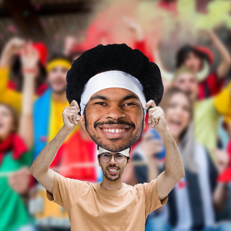 Jarrett Allen – Big Head – Official NBPA – Cleveland Cavaliers – Foam Core Cutout