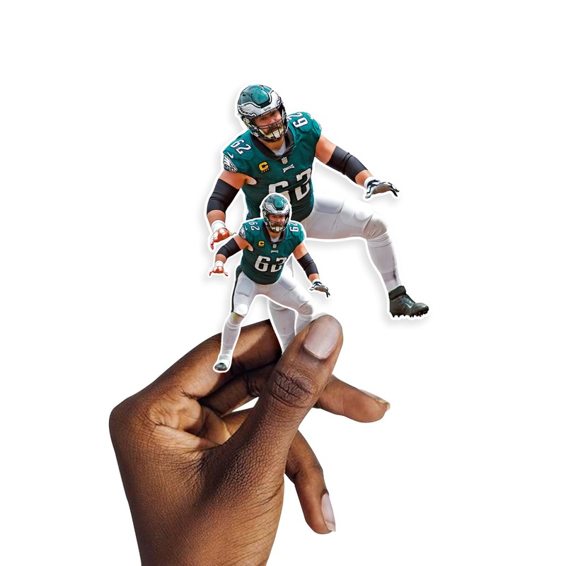 Jason Kelce – 5 Minis (Mixed Sizes) – Official NFL – Philadelphia Eagles – Reusable Vinyl Decals