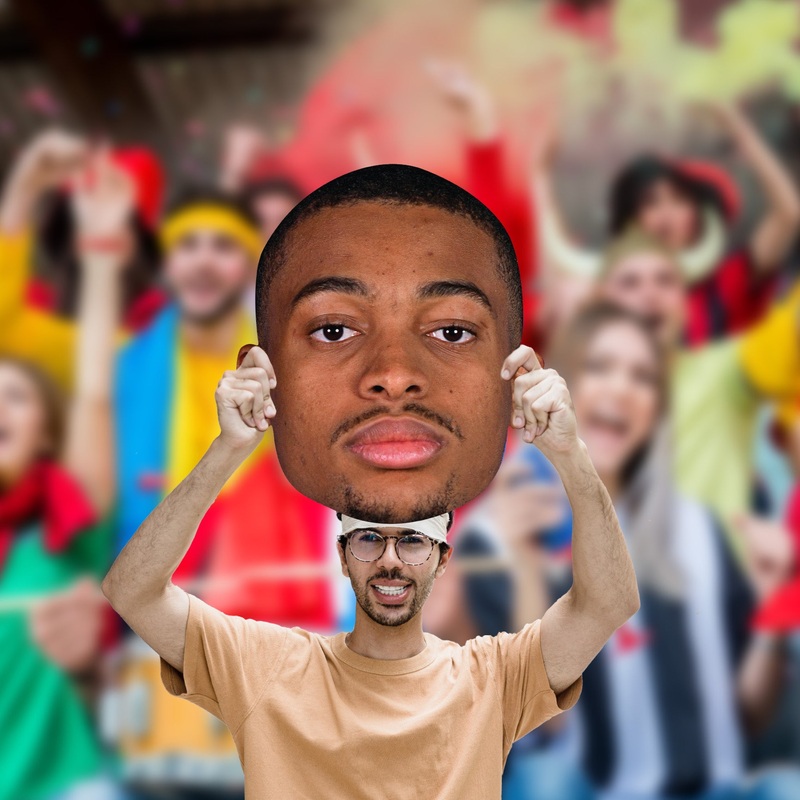 Keldon Johnson – Big Head – Official NBPA – San Antonio Spurs – Foam Core Cutout