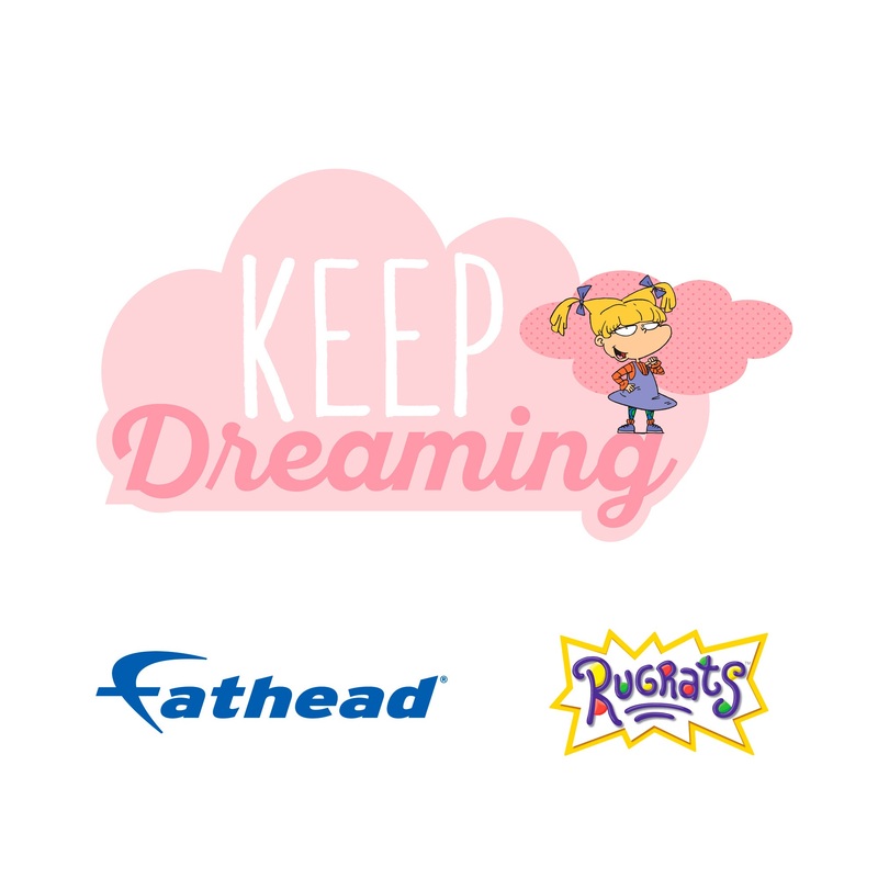 Rugrats – ‘Keep Dreaming’ – Peel & Stick Poster – Official Nickelodeon – Reusable Vinyl Wall Decal