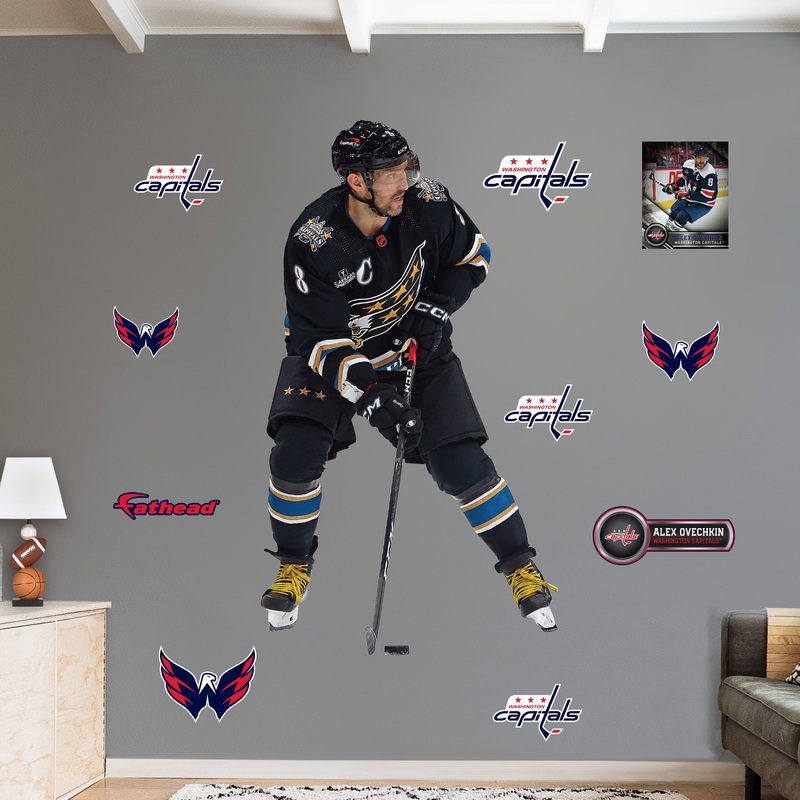 Alex Ovechkin – RealBig Collection – Official NHL – Washington Capitals – Reusable Vinyl Wall Decals #5