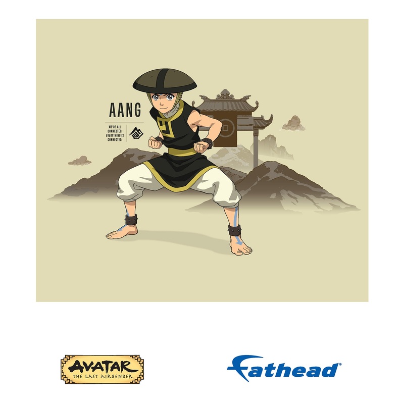 Avatar The Last Airbender – ‘Everything Is Connected’ – Peel & Stick Poster – Official Nickelodeon – Reusable Vinyl Wall Decal