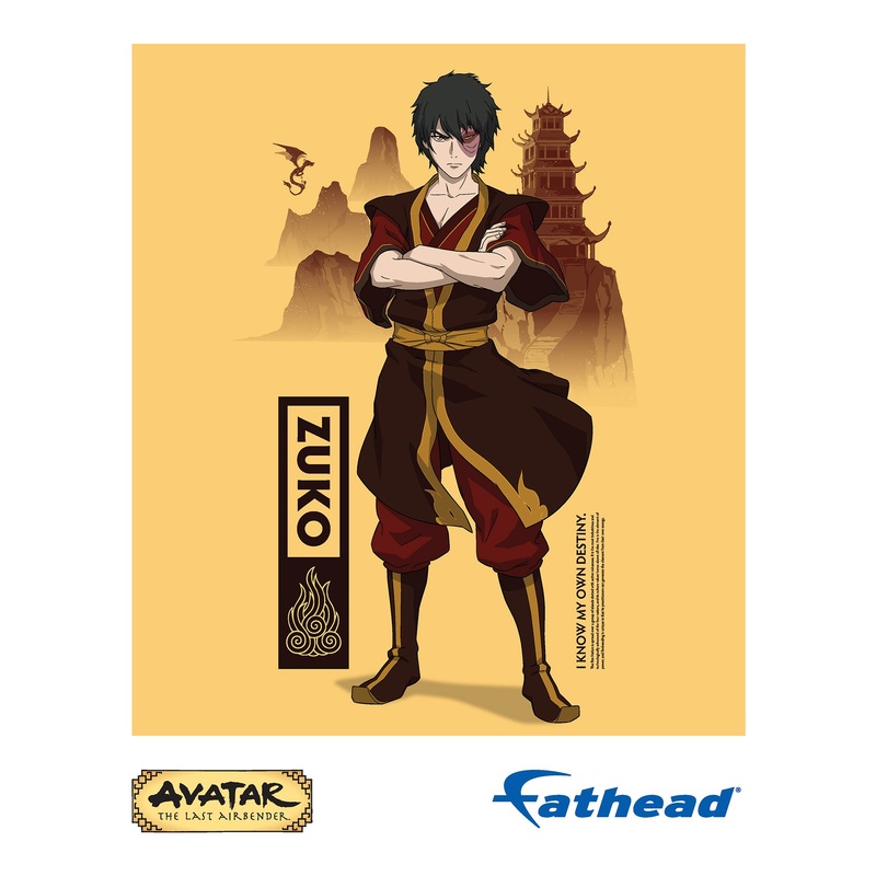 Avatar The Last Airbender – I Know My Own Destiny – Peel & Stick Poster – Official Nickelodeon – Reusable Vinyl Wall Decal