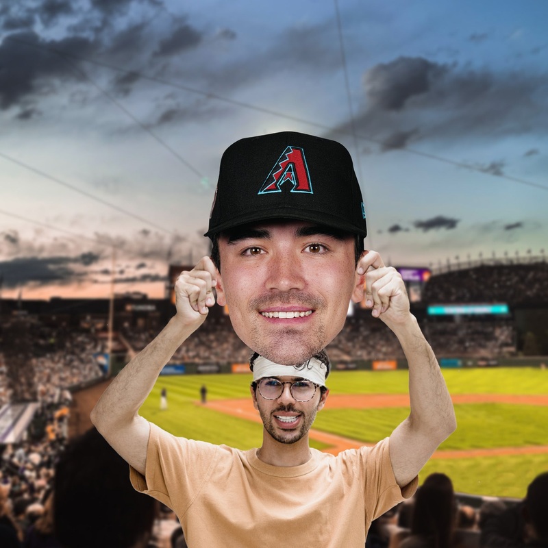 Corbin Carroll – Big Head – Official MLB – Arizona Diamondbacks – Foam Core Cutout
