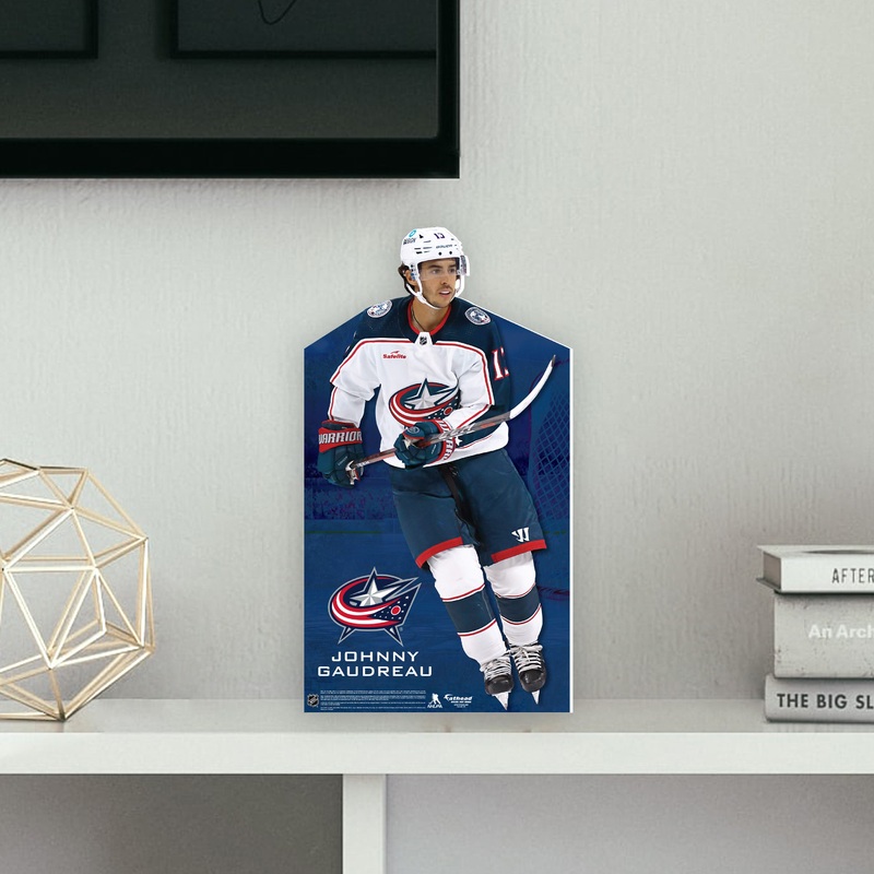 Johnny Gaudreau – Mini Stand Out – Official NHL – Columbus Blue Jackets – Cardstock Cutout