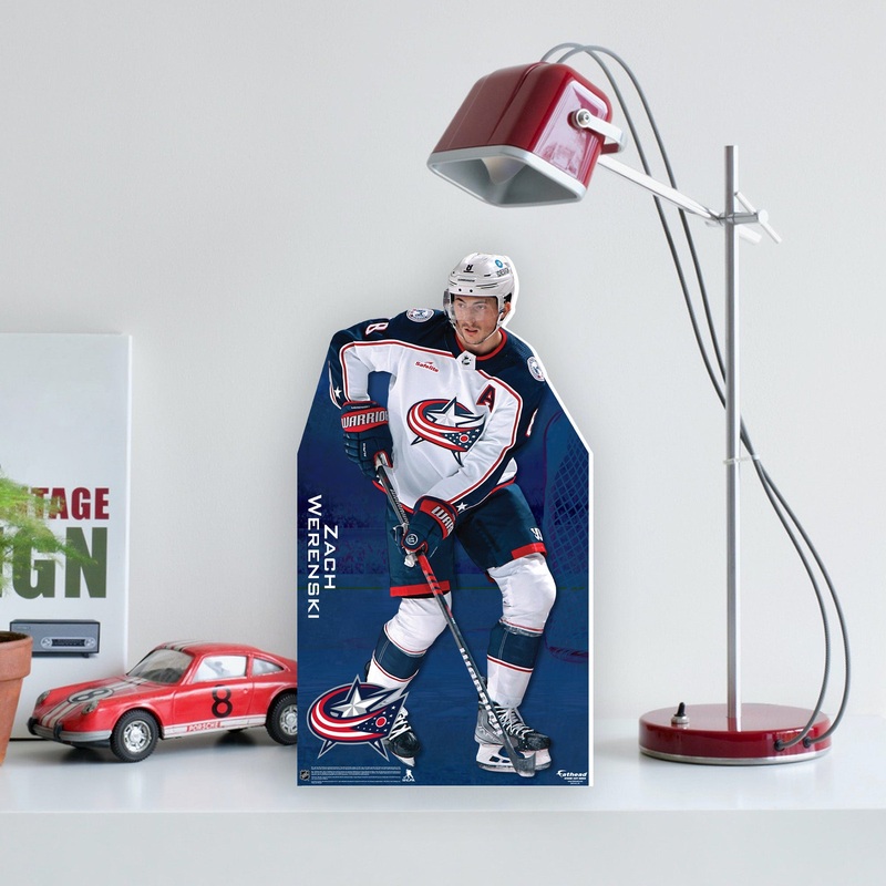 Zach Werenski – Mini Stand Out – Official NHL – Columbus Blue Jackets – Cardstock Cutout