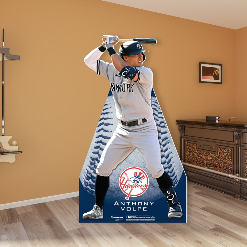 Anthony Volpe – Life-Size Stand Out – Official MLB – New York Yankees – Foam Core Cutout